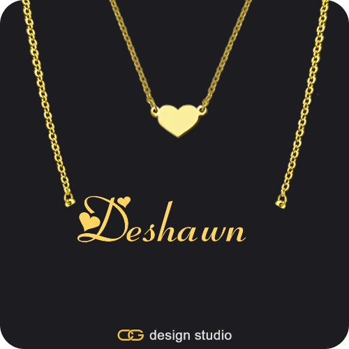 The Essential Double Layer Name Necklace