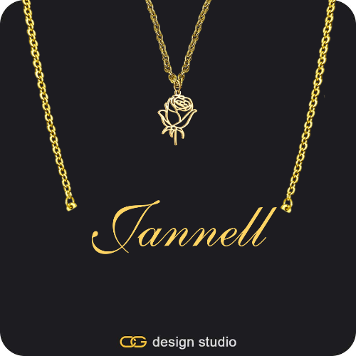 The Essential Double Layer Name Necklace