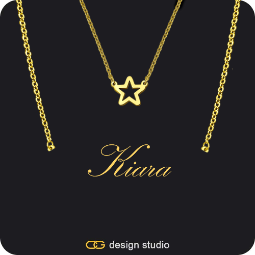 The Essential Name Necklace: Double Layer