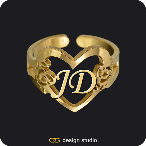 The Initial Heartfelt Ring