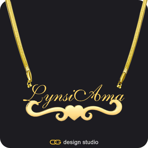 The Underline Name Necklace