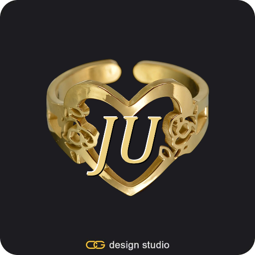 The Initial Heartfelt Ring