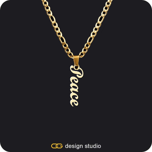 The Vertical Name Necklace