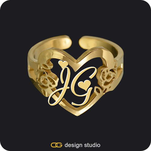 The Initial Heartfelt Ring