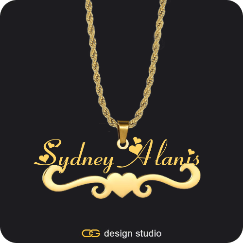 The Underline Name Necklace