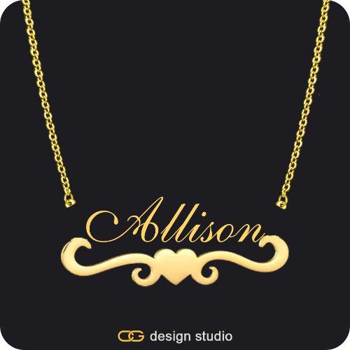 The Underline Name Necklace