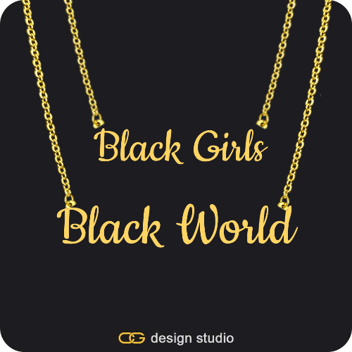 The Essential Name Necklace: Double Layer