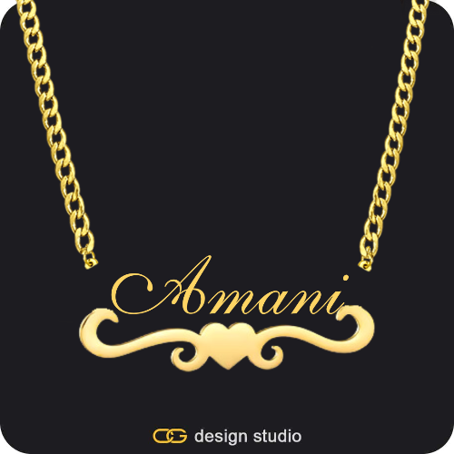 The Underline Name Necklace