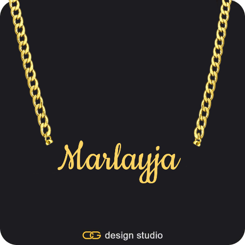 The Essential Name Necklace: Cuban