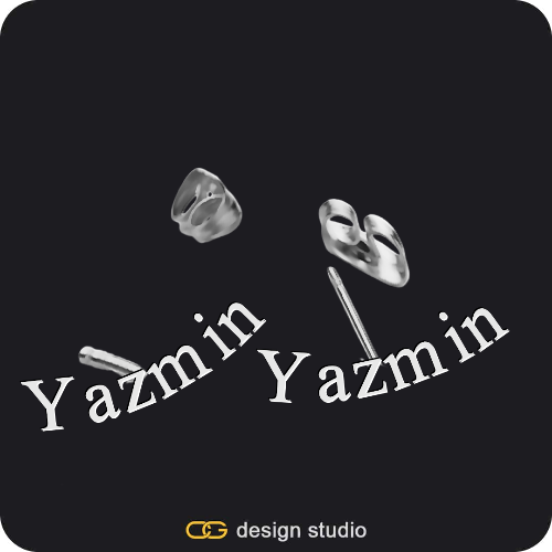 The Essential Stud Name Earrings