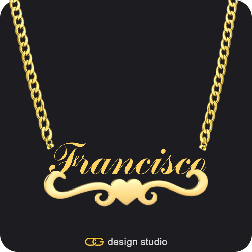 The Underline Name Necklace