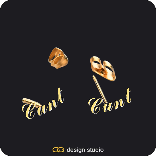 The Essential Stud Name Earrings