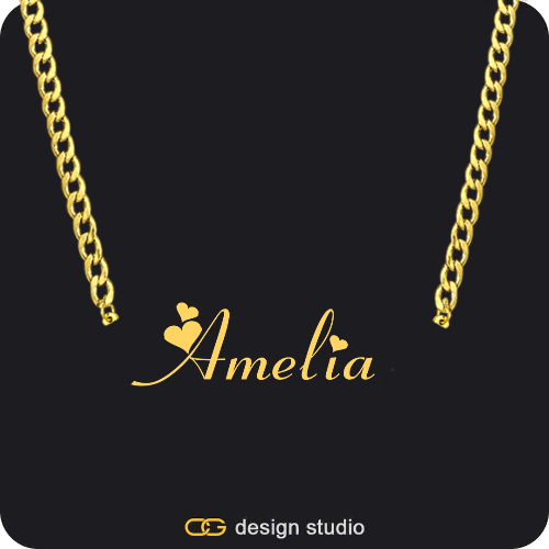 The Essential Name Necklace: Cuban