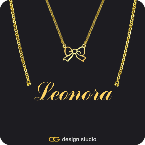 The Essential Name Necklace: Double Layer