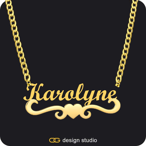 The Underline Name Necklace