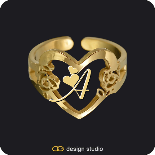 The Initial Heartfelt Ring