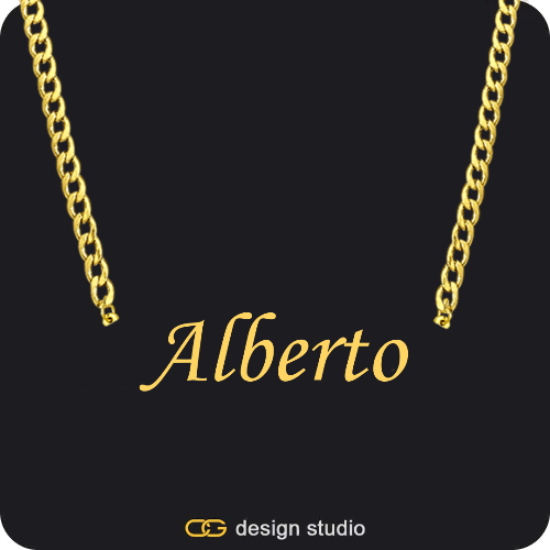 The Essential Name Necklace: Cuban