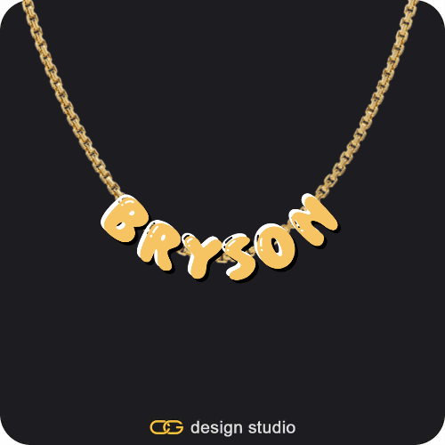 The Cloud Name Necklace