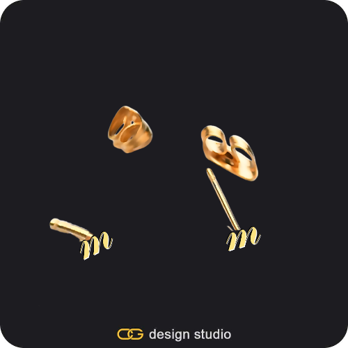 The Essential Stud Name Earrings