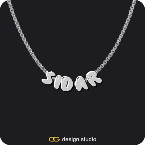 The Cloud Name Necklace