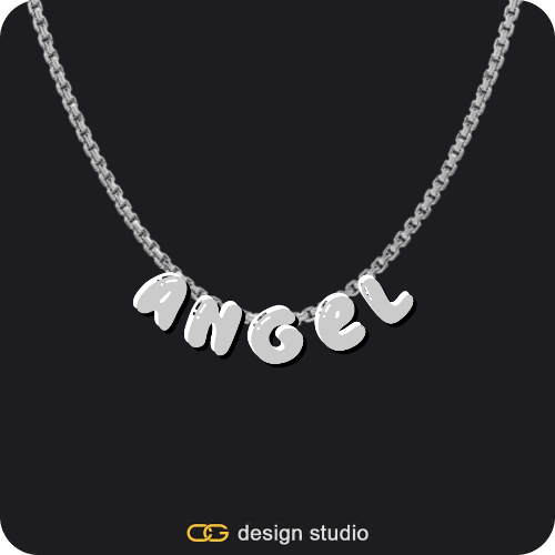 The Cloud Name Necklace