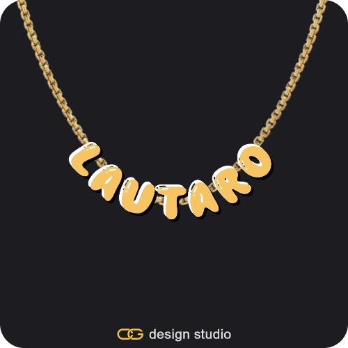 The Cloud Name Necklace