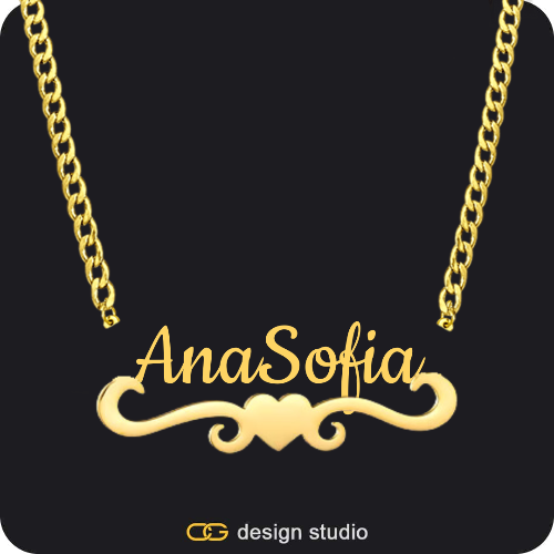 The Underline Name Necklace