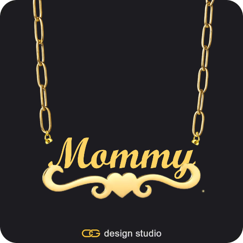 The Underline Name Necklace