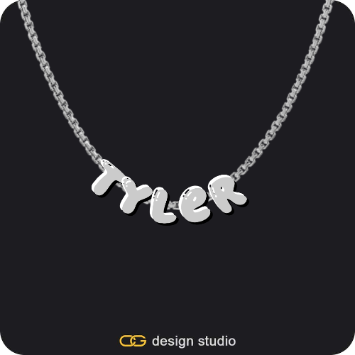 The Cloud Name Necklace