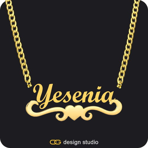 The Underline Name Necklace