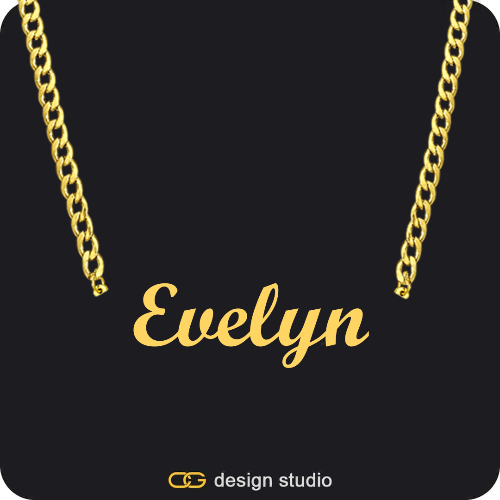 The Essential Name Necklace: Cuban