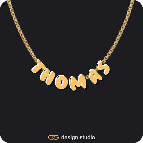 The Cloud Name Necklace