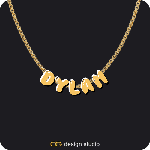 The Cloud Name Necklace