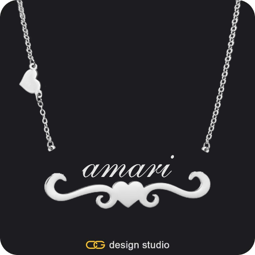 The Underline Name Necklace