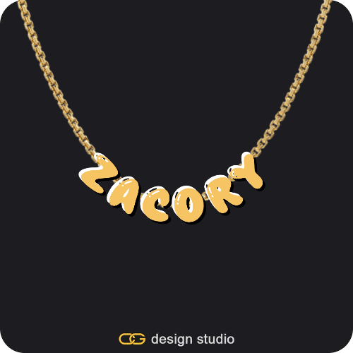 The Cloud Name Necklace