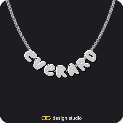 The Cloud Name Necklace