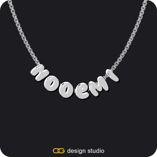 The Cloud Name Necklace