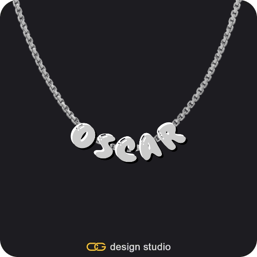 The Cloud Name Necklace