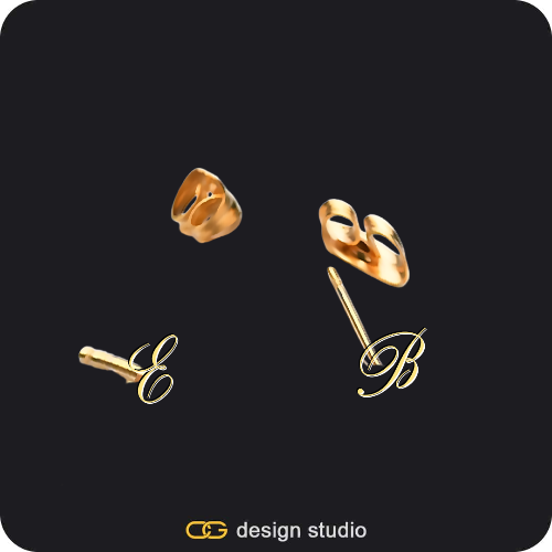 The Essential Stud Name Earrings
