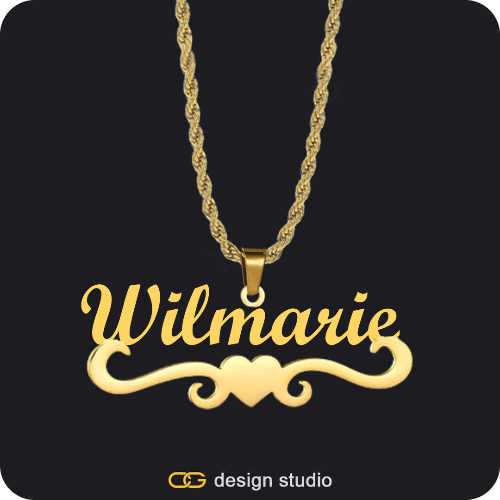 The Underline Name Necklace