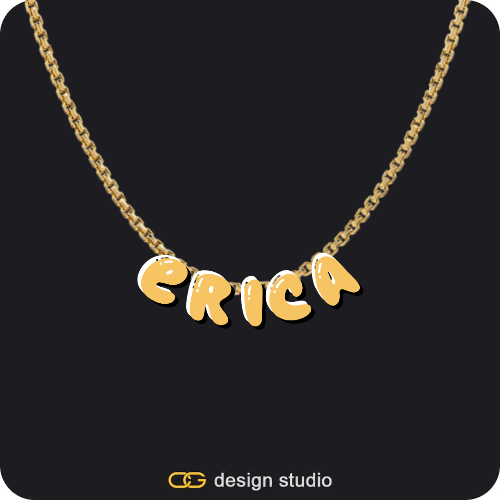 The Cloud Name Necklace