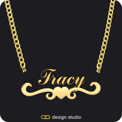 The Underline Name Necklace