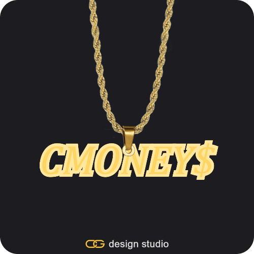 The Spotlight Double Plated Name Necklace