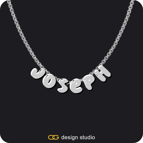 The Cloud Name Necklace