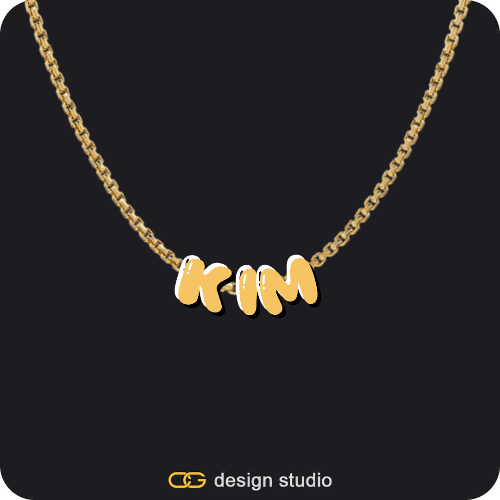 The Cloud Name Necklace