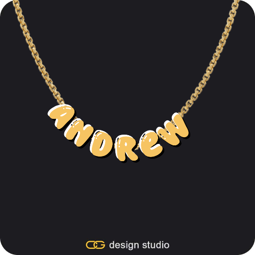 The Cloud Name Necklace