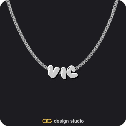 The Cloud Name Necklace