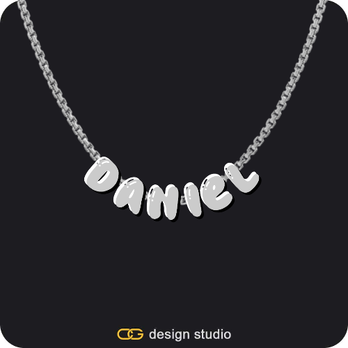 The Cloud Name Necklace