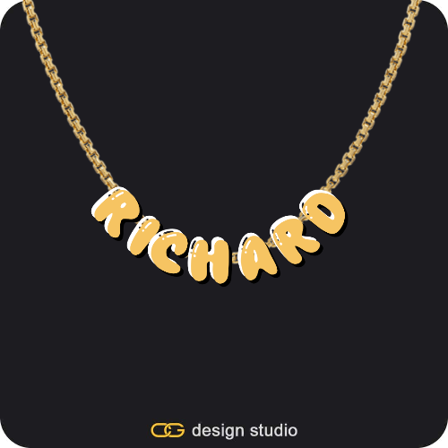 The Cloud Name Necklace