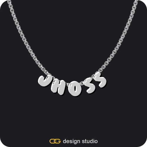 The Cloud Name Necklace